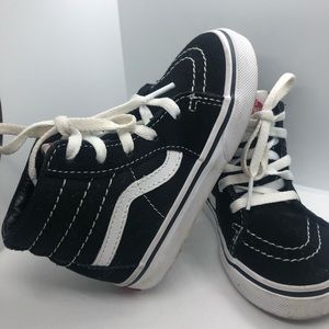 Toddler High Top Vans Sneakers